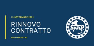 Esito incontro 13 Settembre 2021 – RINNOVO CONTRATTUALE