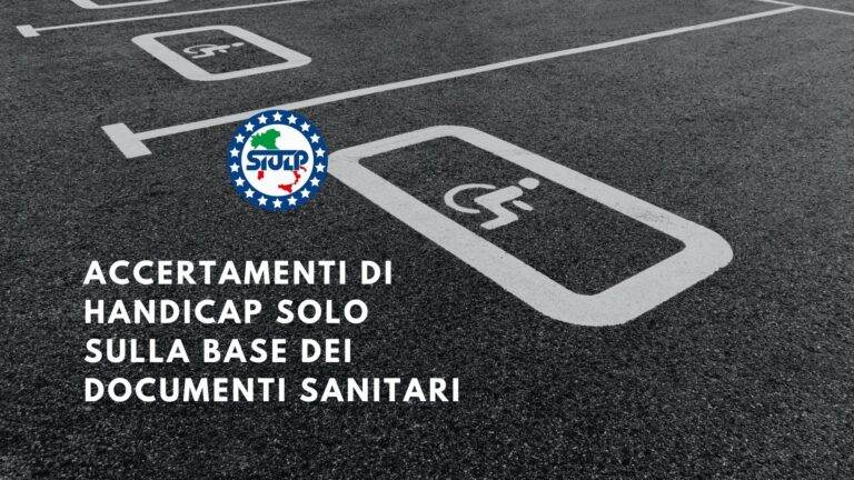 Accertamenti di handicap solo sulla base dei documenti sanitari