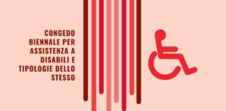 Congedo biennale per assistenza a disabili e tipologie dello stesso