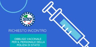 Introduzione obbligo vaccinale personale della Polizia di Stato – Richiesta di incontro