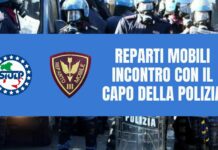 Reparti Mobili – Incontro con il Capo della Polizia