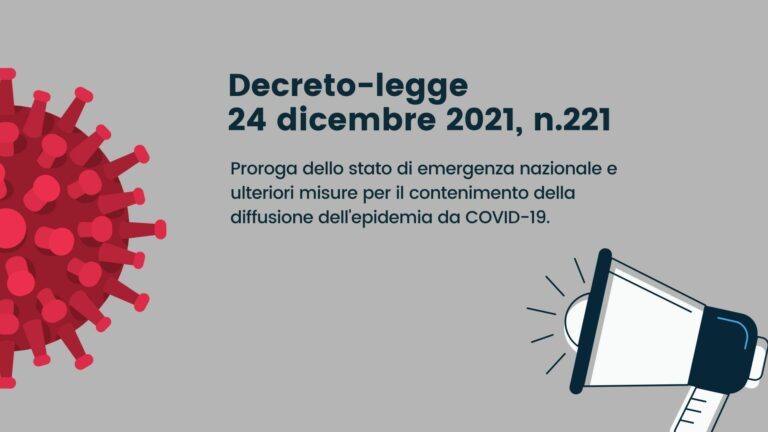 Decreto-legge 24 dicembre 2021, n.221