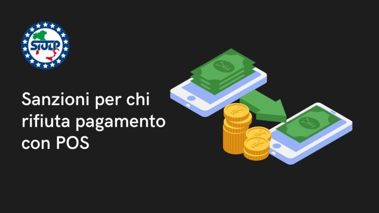 Sanzioni per chi rifiuta pagamento con POS