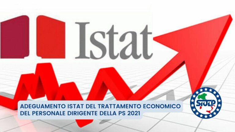 Adeguamento ISTAT del trattamento economico del personale dirigente della PS 2021