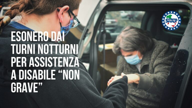 Requisito “situazione di gravità della disabilità” per esenzione dal lavoro notturno