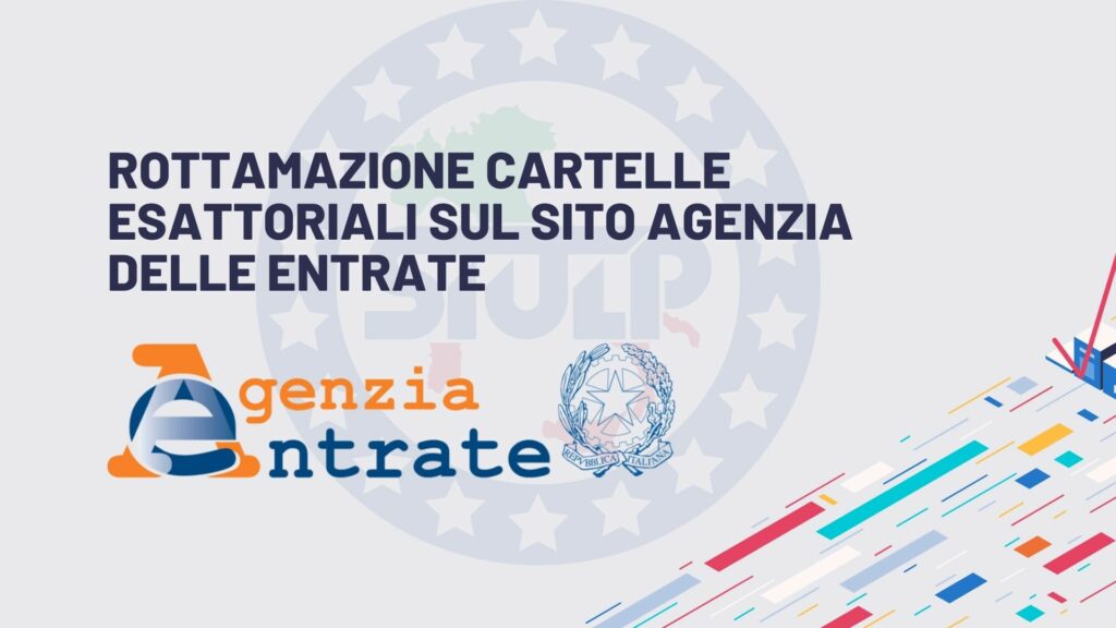 Rottamazione Cartelle Esattoriali Sul Sito Agenzia Delle Entrate - SIULP