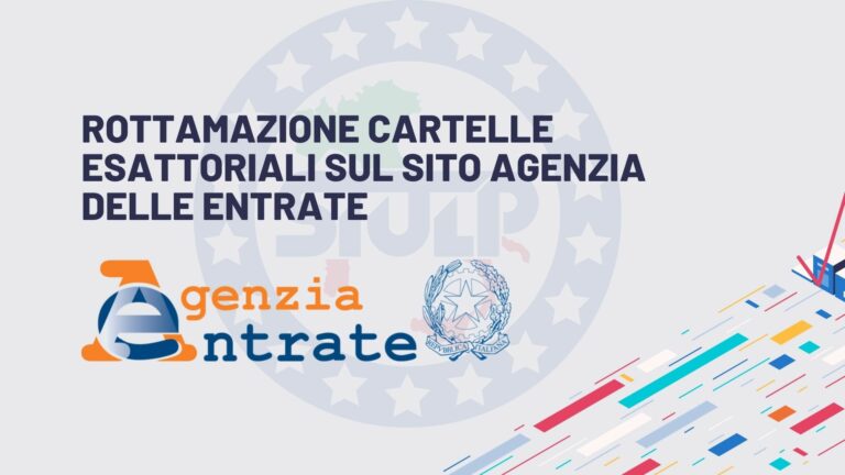 Rottamazione cartelle esattoriali sul sito Agenzia delle Entrate
