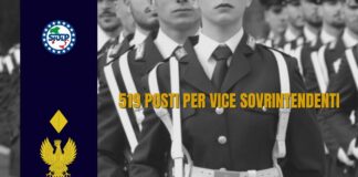 Concorso interno 519 posti per vice sovrintendenti PS del 9 dicembre 2020