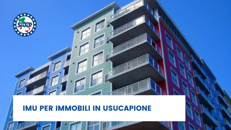 IMU per immobili in usucapione