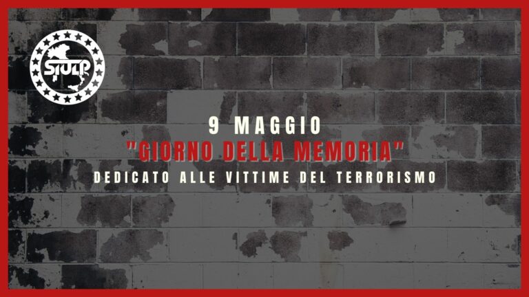 9 Maggio – “Giorno della Memoria” dedicato alle vittime del terrorismo