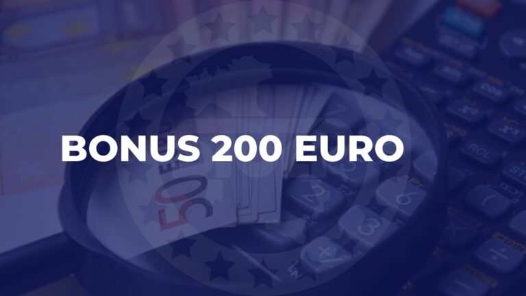 Bonus 200 euro – Decreto-legge 17 maggio 2022 n. 50