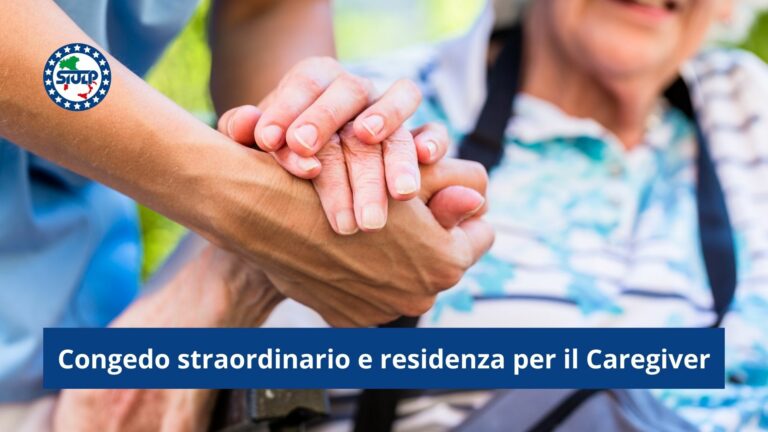 Congedo straordinario e residenza per il Caregiver