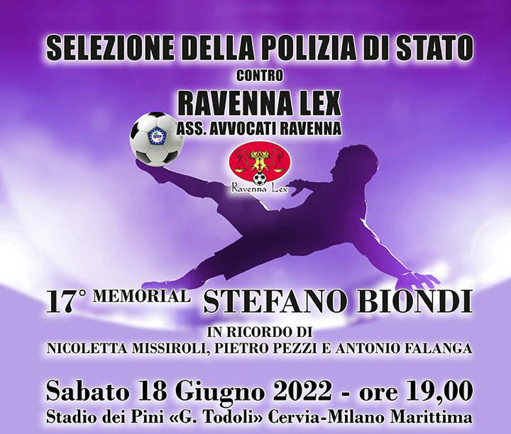 17° Memorial Stefano Biondi – Sabato 18 Giugno 2022