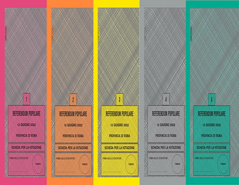 Referendum del 12 giugno 2022