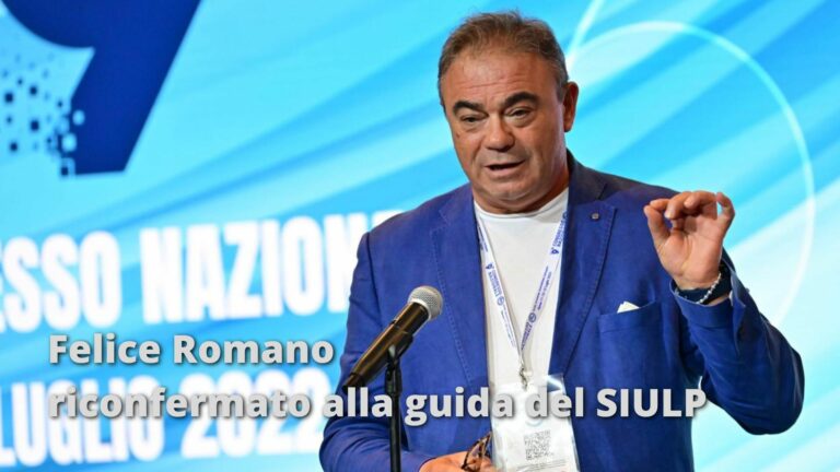 COMUNICATO STAMPA – Romano Felice confermato alla guida del sindacato