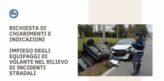 Richiesta di chiarimenti e indicazioni – Impiego degli equipaggi di Volante nel rilievo di incidenti stradali
