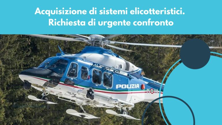 Acquisizione di sistemi elicotteristici. Richiesta di urgente confronto