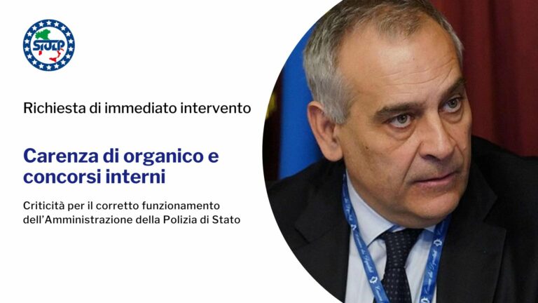 Carenza di organico e concorsi interni. Criticità. Richiesta di immediato intervento.