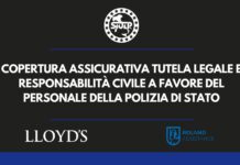 Copertura assicurativa tutela legale e responsabilità civile a favore del personale della Polizia di Stato