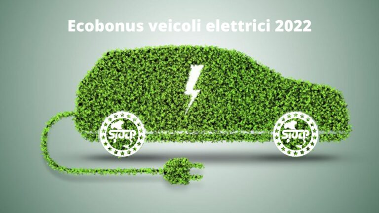 Ecobonus veicoli elettrici 2022
