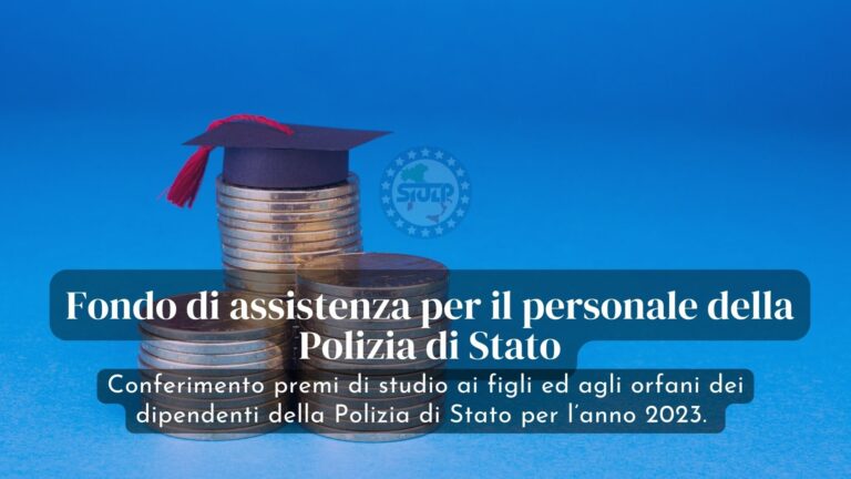 Conferimento premi di studio ai figli ed agli orfani dei dipendenti della P.S. 2023