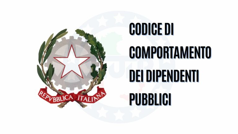 Modifiche al codice di comportamento dei dipendenti pubblici