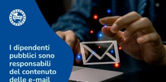 I dipendenti pubblici sono responsabili del contenuto delle e-mail