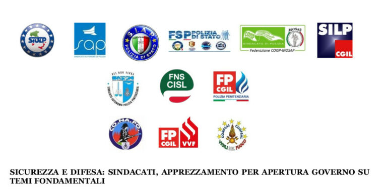 Sicurezza e Difesa: Sindacati, apprezzamento per apertura Governo