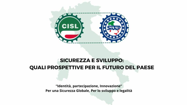 SICUREZZA E SVILUPPO: QUALI PROSPETTIVE PER IL FUTURO DEL PAESE