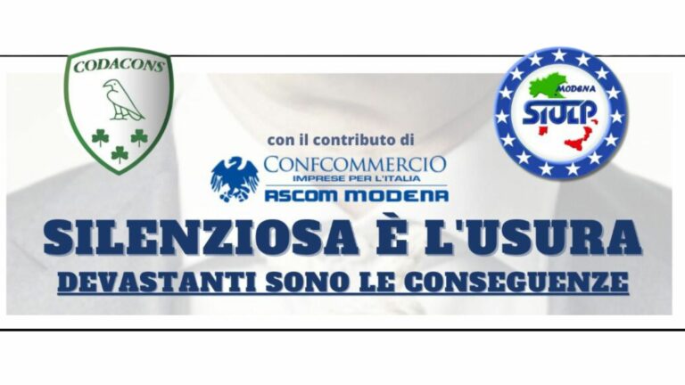 Silenziosa è l’usura – Devastanti sono le conseguenze