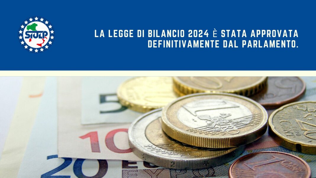 Legge Di Bilancio 2024: Le Novità Su Fisco, Lavoro E Famiglie - SIULP