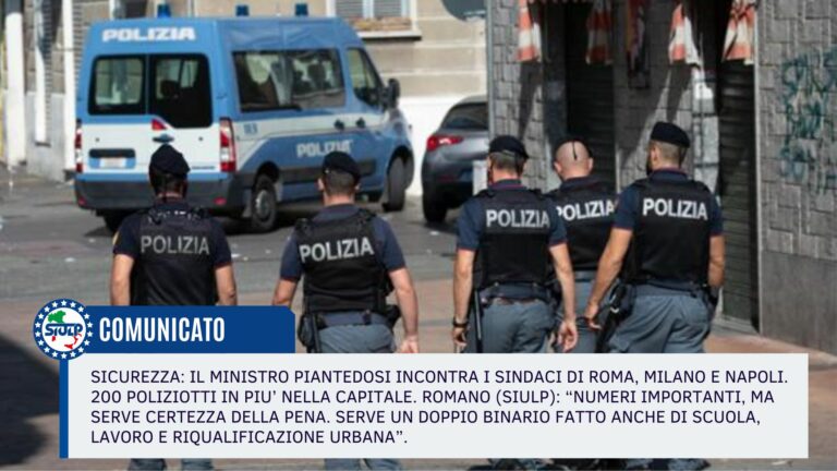 Romano “Numeri importanti, ma serve Certezza della Pena”