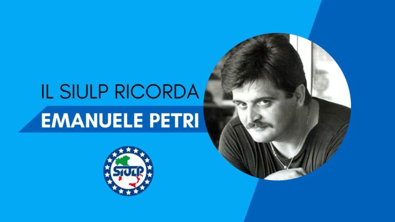 2 Marzo 2024 – il SIULP ricorda Emanuele Petri