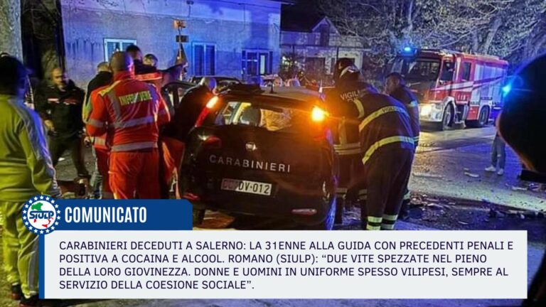 Carabinieri deceduti a Salerno. Donne e uomini in uniforme spesso vilipesi