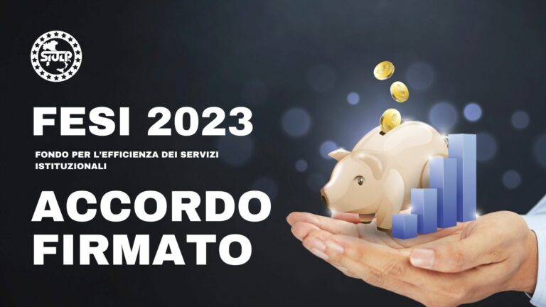 Firma dell’Accordo sul FESI 2023 