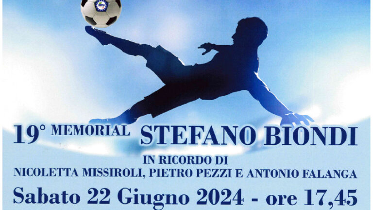 19° Memorial STEFANO BIONDI