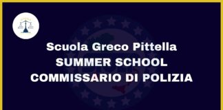 Summer School Greco-Pittella – Preparazione concorso Commissario di Polizia di Stato