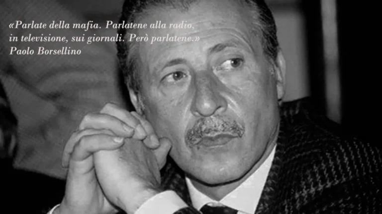 19 Luglio 2024 – Anniversario Morte Borsellino e della sua scorta