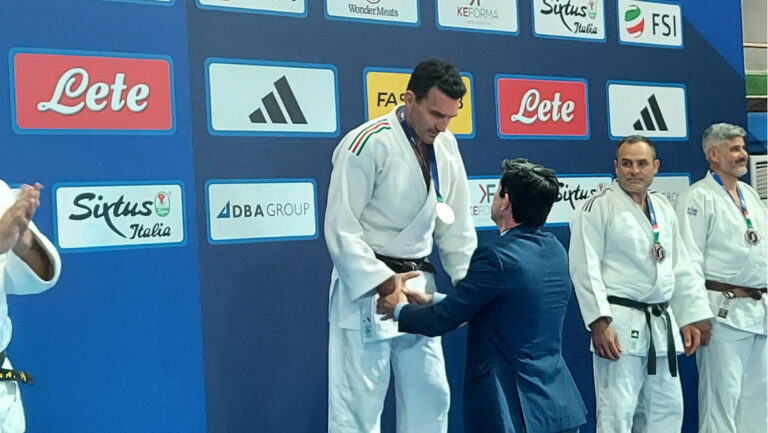 Emiliano Giuliani, Campione Italiano di Judo categoria master 90 kg