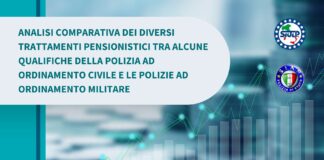 Analisi comparativa dei diversi trattamenti pensionistici tra alcune qualifiche della Polizia