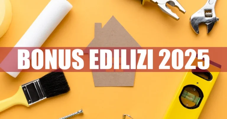 Bonus edilizi 2025