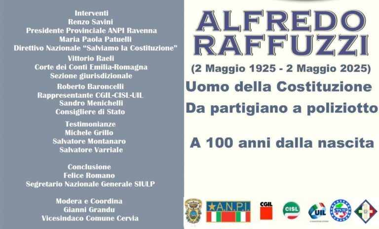 Evento in Ricordo dei 100 anni dalla nascita di Alfredo Raffuzzi