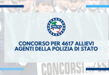 Concorso per 4617 allievi agenti della Polizia di Stato