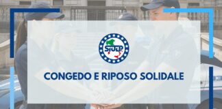 Accordo congedo solidale – 30 giugno 2022