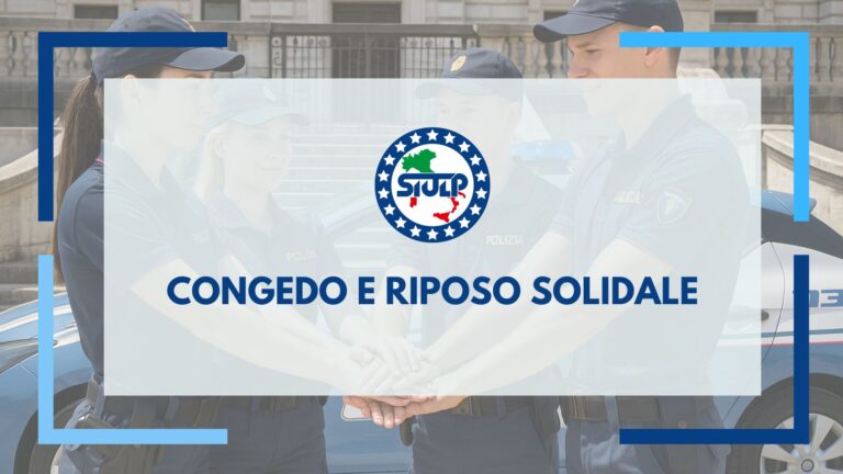 Sottoscritto accordo attuazione dell’istituto del congedo e riposo solidale – 13 Giugno 2025