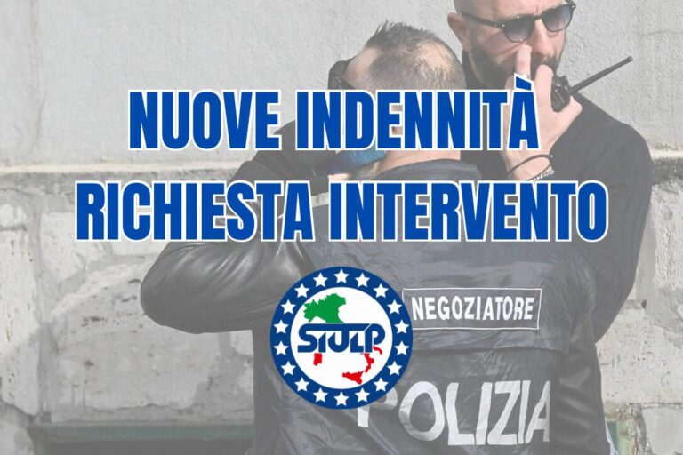 Nuove indennità, richiesta intervento