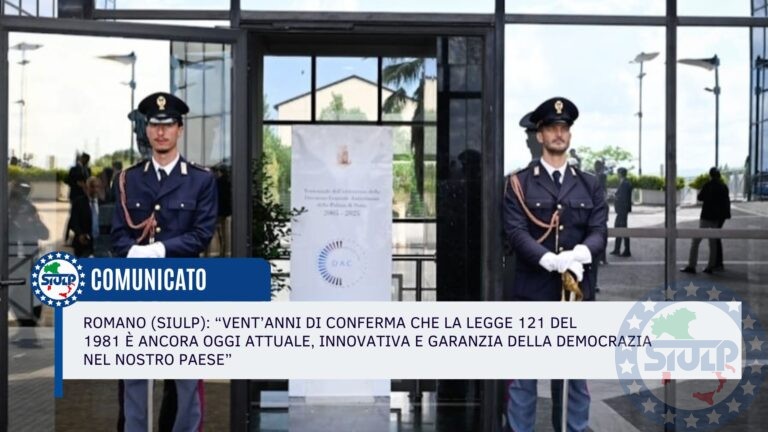 Celebrati a Roma i vent’anni della Direzione Centrale Anticrimine