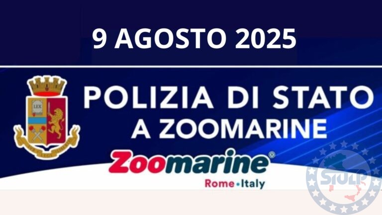 il 9 agosto 2025 la Polizia di Stato sarà presente al Parco Divertimenti “Zoomarine”