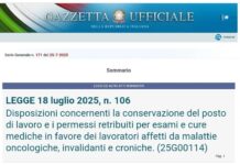 Nuovi congedi e permessi di lavoro retribuiti per i lavoratori affetti da malattie oncologiche, invalidanti e croniche