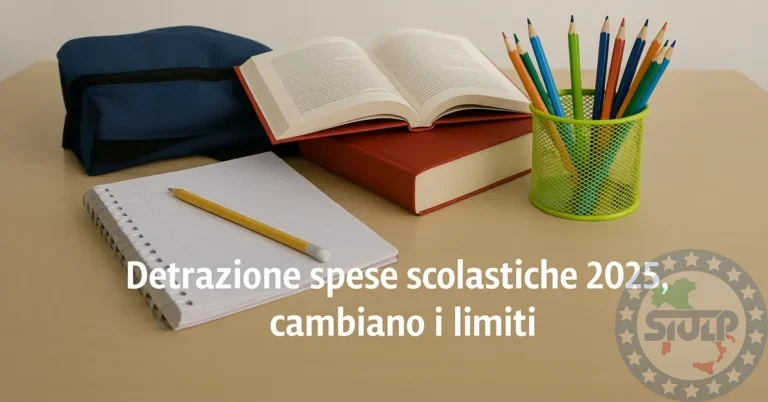 Detrazioni spese scolastiche 2025